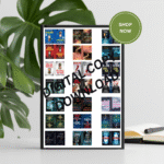 _Black Green Simple Minimalist Aesthetic World Book Day Mockup Instagram Post (27)