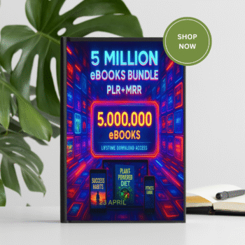5 Million eBooks Mega Bundle Plr Mrr